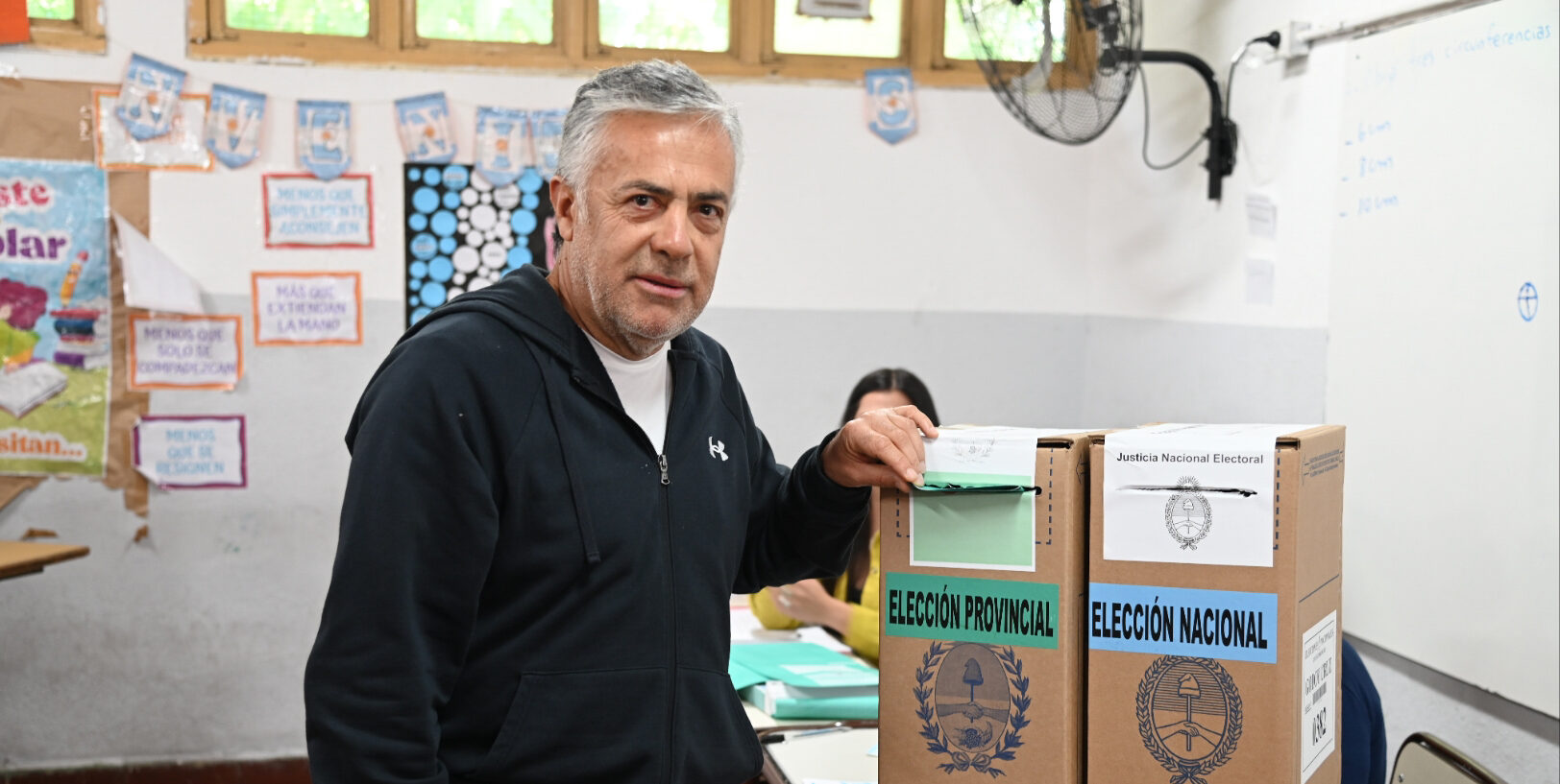 Cornejo y Casado emitieron su voto y destacaron la normalidad del proceso electoral en Mendoza